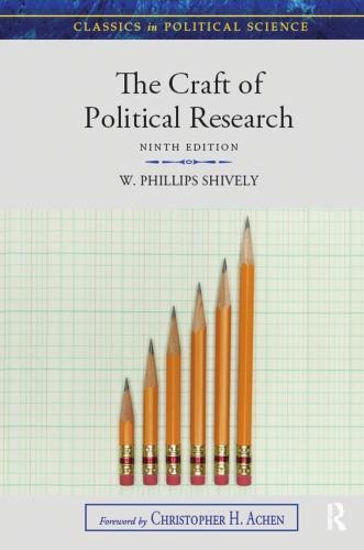 The Craft Of Political Research 9th Edition