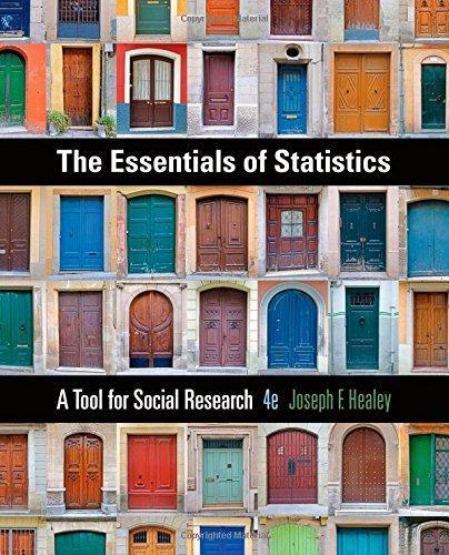 The Essentials Of Statistics A Tool For Social Research 4Th Edition