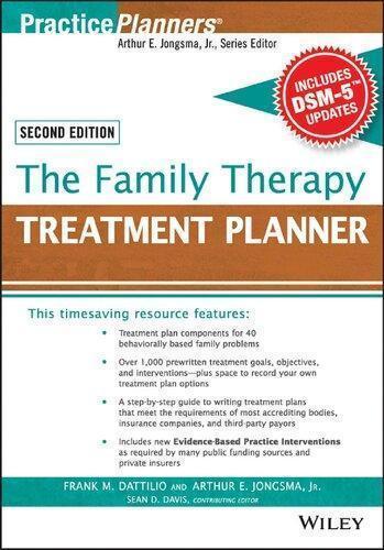 The Family Therapy Treatment Planner With Dsm 5 Updates 2Nd Edition