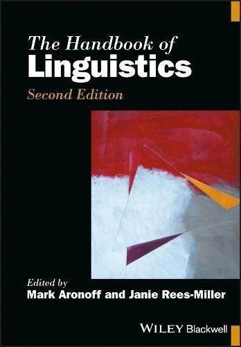 The Handbook Of Linguistics 2Nd Edition