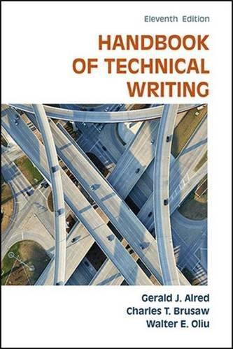 The Handbook Of Technical Writing 11Th Edition