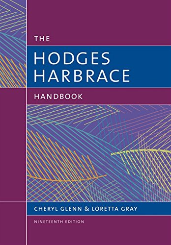 The Hodges Harbrace Handbook (The Harbrace Handbook Series) 19th Edition