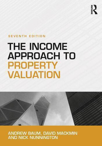 The Income Approach To Property Valuation 7Th Edition