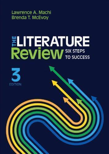 The Literature Review Six Steps To Success 3Rd Edition