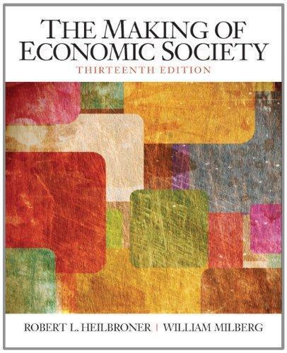 The Making Of Economic Society 13Th Edition