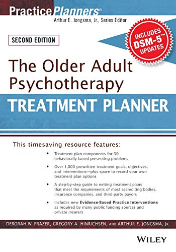 The Older Adult Psychotherapy Treatment Planner, with DSM-5 Updates, 2nd Edition