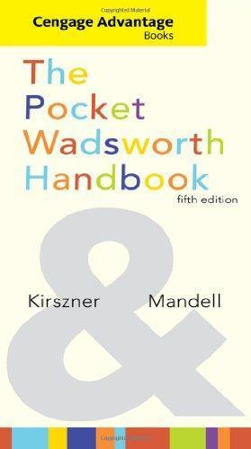 The Pocket Wadsworth Handbook 5Th Edition