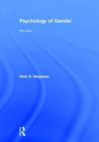 The Psychology of Gender - 5th Edition