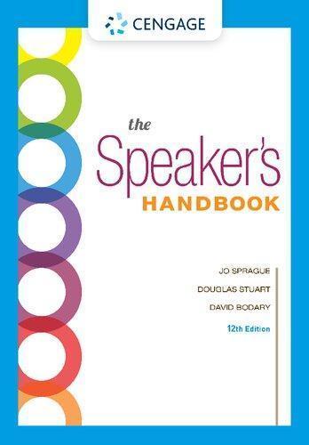 The Speakers Handbook 12Th Edition