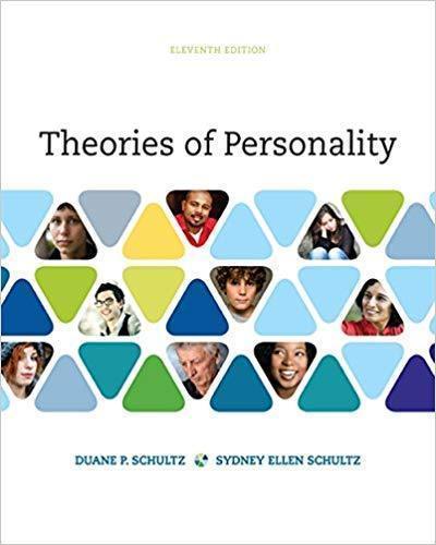 Theories Of Personality 11Th Edition