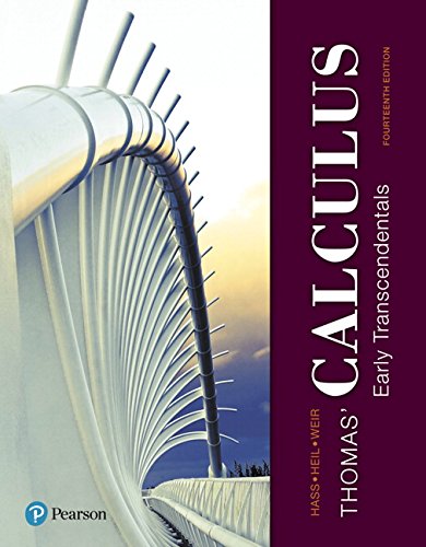 Thomas Calculus Early Transcendentals 14th edition eTextBook