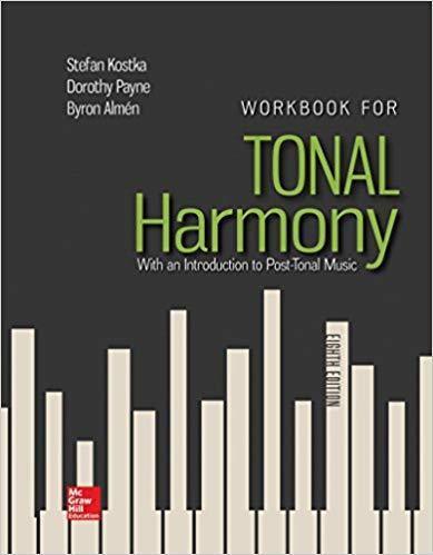 Tonal Harmony 8Th Edition