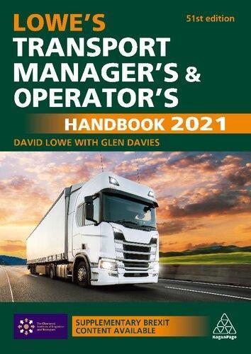 Transport Managers And Operators Handbook 2021