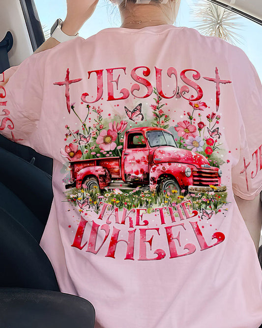 Jesus Take The Wheel Women's All Over Print Shirt - Tytm0503243