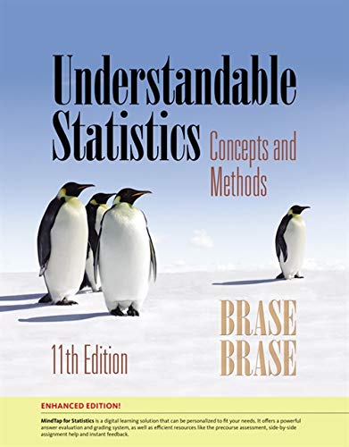 Understandable Statistics Concepts and Methods Enhanced 11th Edition by Charles Henry Brase