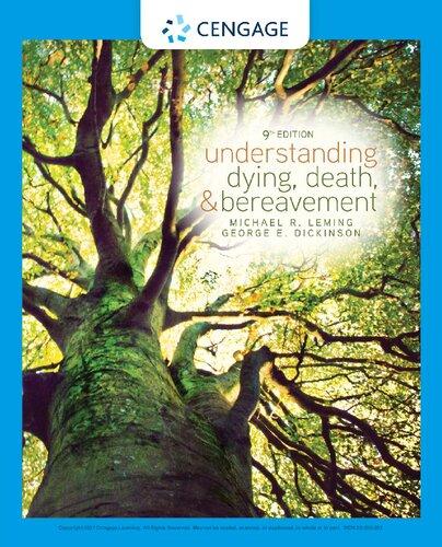 Understanding Dying Death And Bereavement 9Th Edition