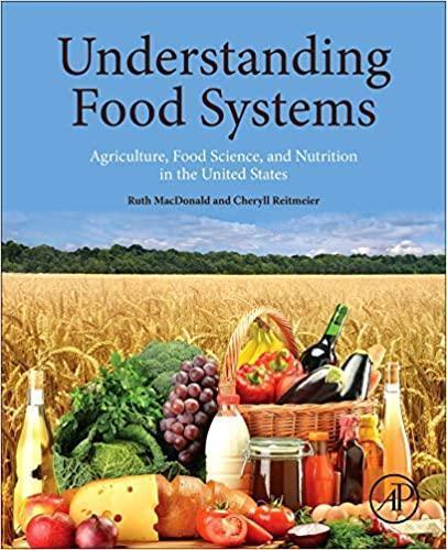 Understanding Food Systems Agriculture Food Science And Nutrition In The United States