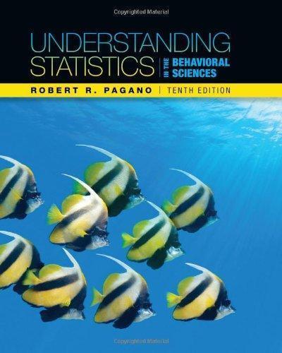 Understanding Statistics In The Behavioral Sciences 10Th Edition