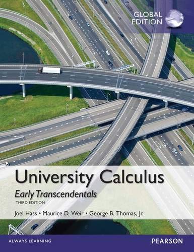 University calculus: early transcendentals