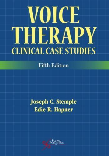 Voice Therapy Clinical Case Studies 5Th Edition