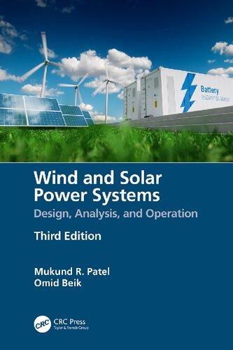 Wind And Solar Power Systems Design Analysis And Operation 3Rd Edition