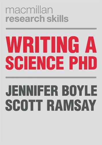 Writing A Science Phd