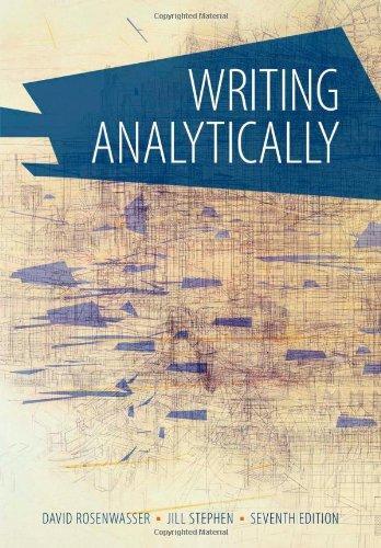 Writing Analytically 7Th Edition