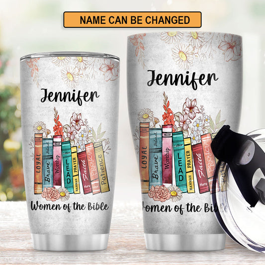 Christian Faith Gifts | Stainless Steel Tumbler | Women Of The Bible SSTNAHN1004A