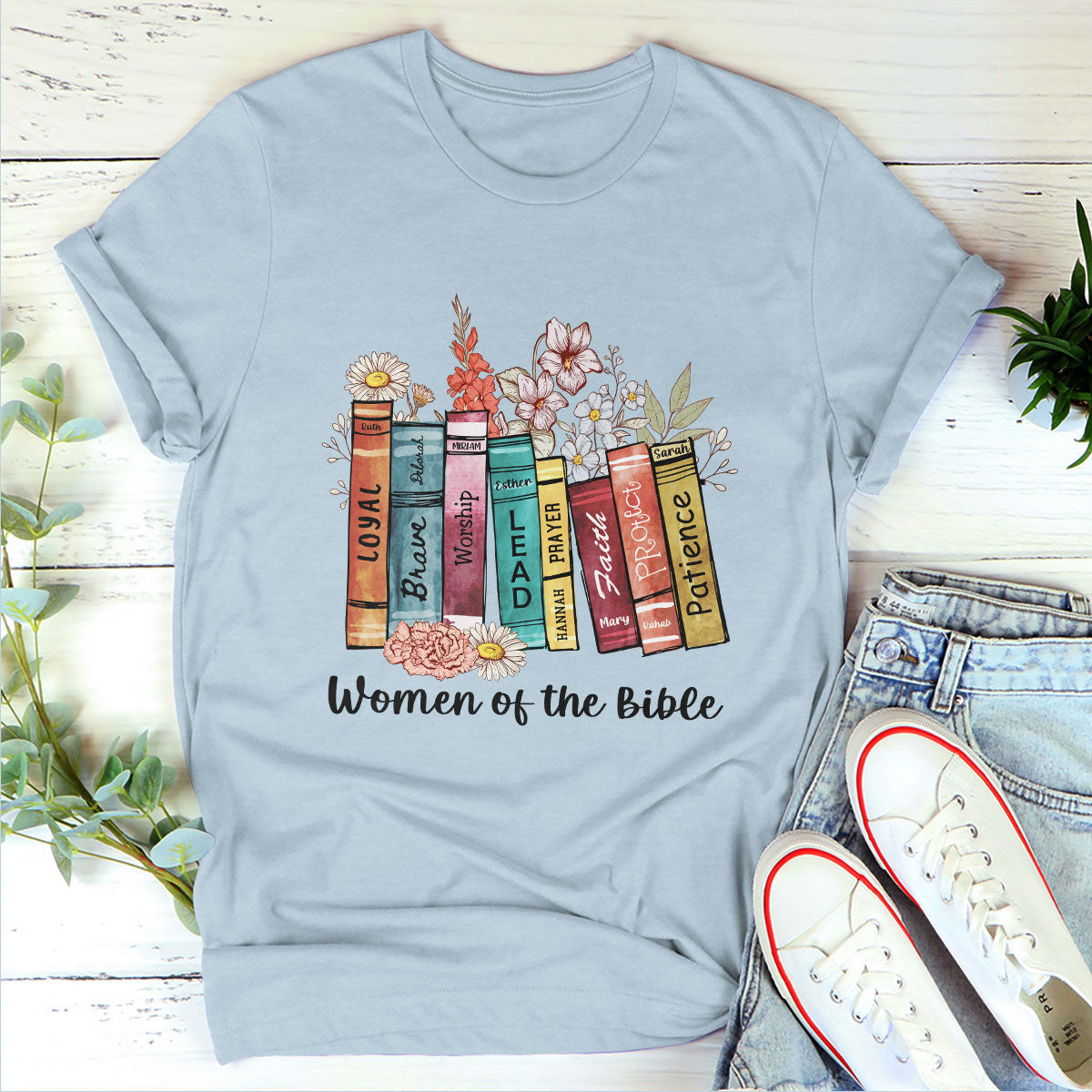 Women Of The Bible - Classsic Christian Unisex T-shirt 2DTNAHN1004A