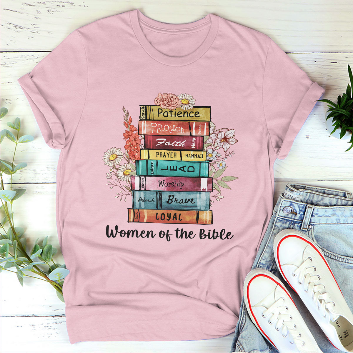 Women Of The Bible - Classsic Christian Unisex T-shirt 2DTNAHN1004B