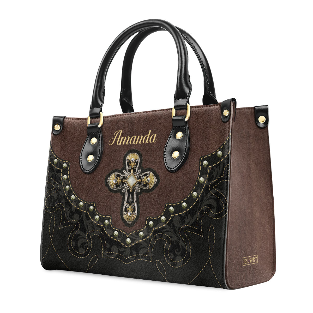 Special Cross Leather Handbag HM368