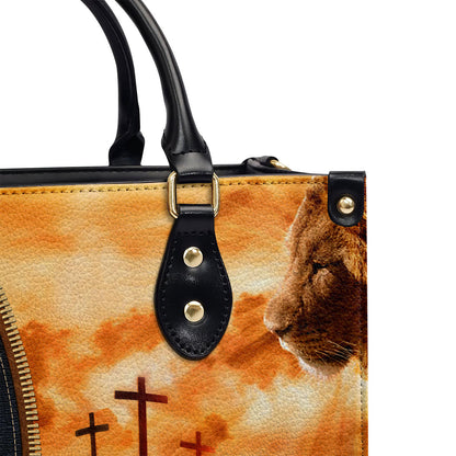 Unique Personalized Leather Handbag - Seek First The Kingdom Of God And His Righteousness NUH486