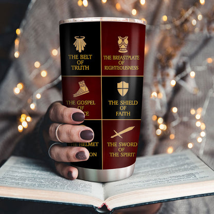 Personalized Stainless Steel Tumbler | The Gospel of Peace | Worship Gift For Pastors SSTM03