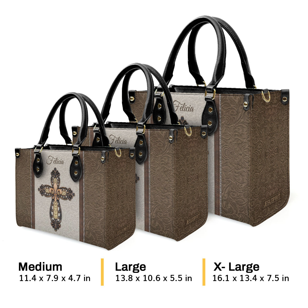 Special Personalized Cross Leather Handbag H19