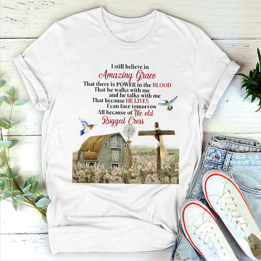 Amazing Grace - Awesome Christian Unisex T-shirt NUHN145